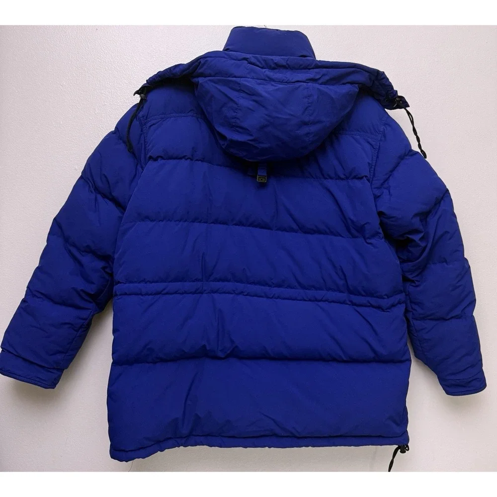 VTG Polo Ralph Lauren Men's Down Puffer Water‎ Resistant Ski Removable Hood L